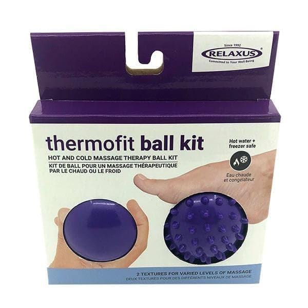 Relaxus Thermofit Hot/Cold Massage Ball Kit - Set of 2 By Happy Hippo Canada -