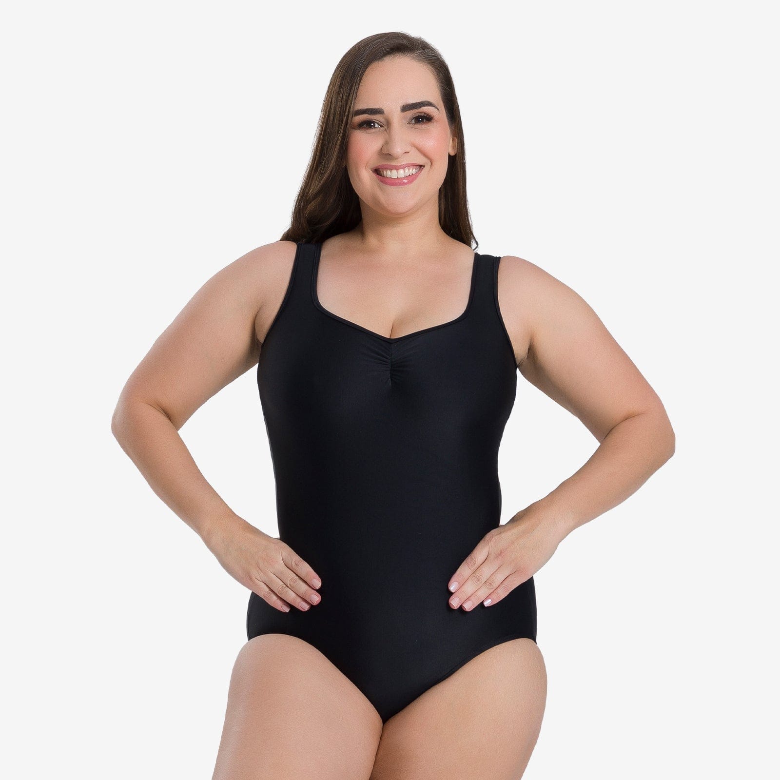 So Danca BY111CV Curvy Sleeveless Leotard with Lace Back Panel - Women By So Danca Canada -