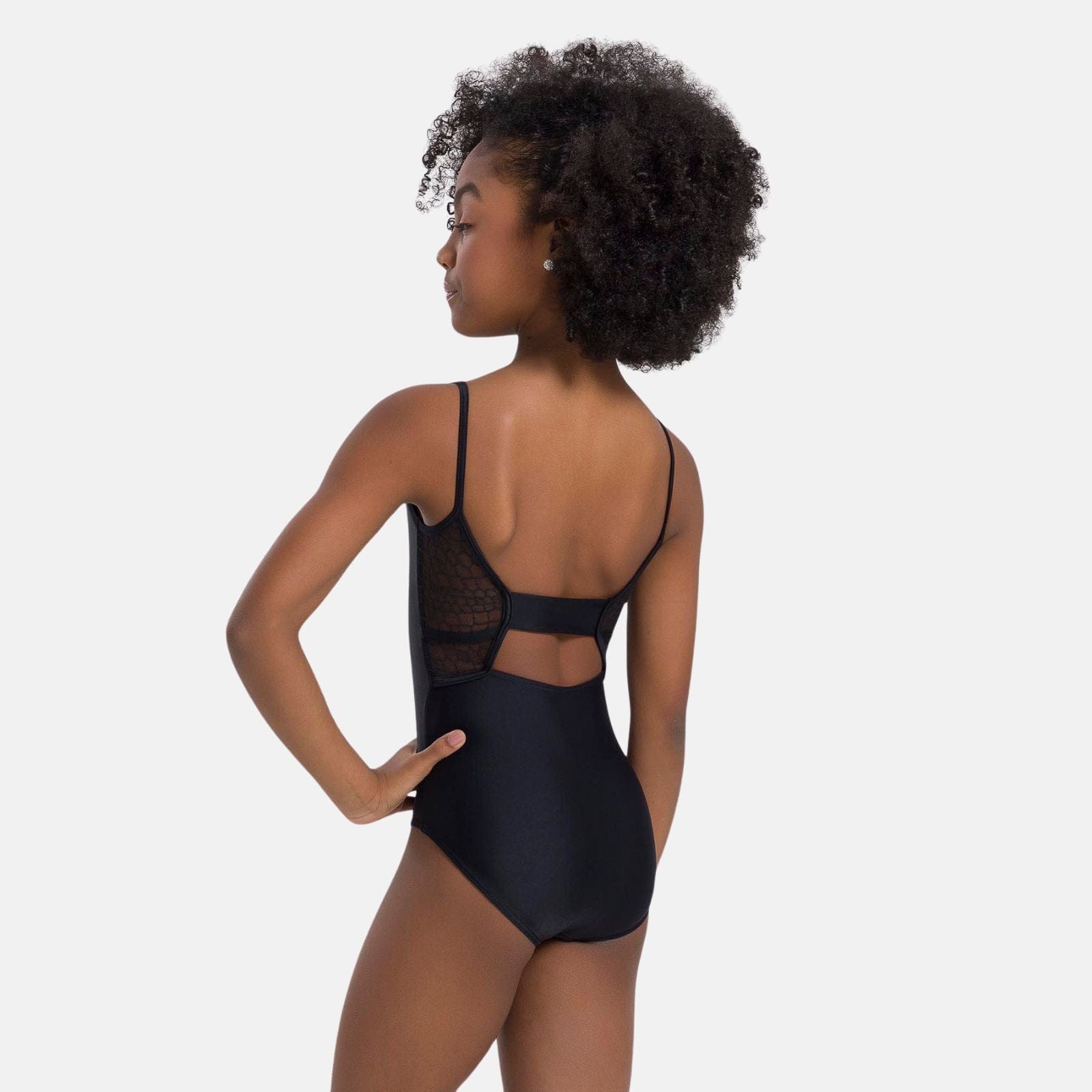 So Danca BY65C Camisole Leotard with Mesh Sides - Girls By So Danca Canada -