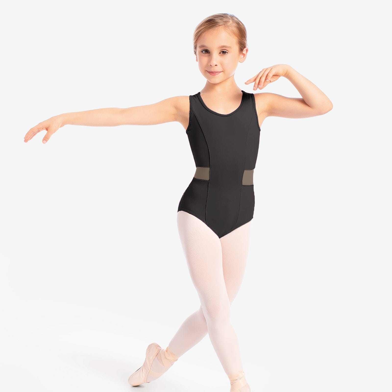 So Danca SL134 Tank Leotard with Mesh Inserts - Child By So Danca Canada -