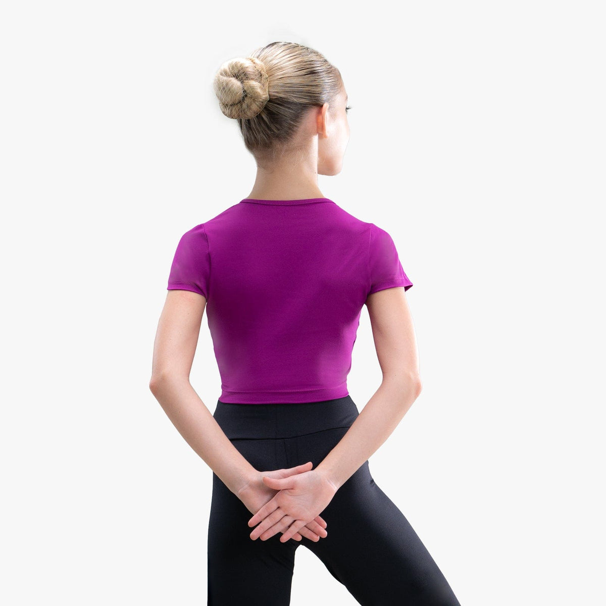 So Danca SL206 Faux Wrap Top - Girls By So Danca Canada -