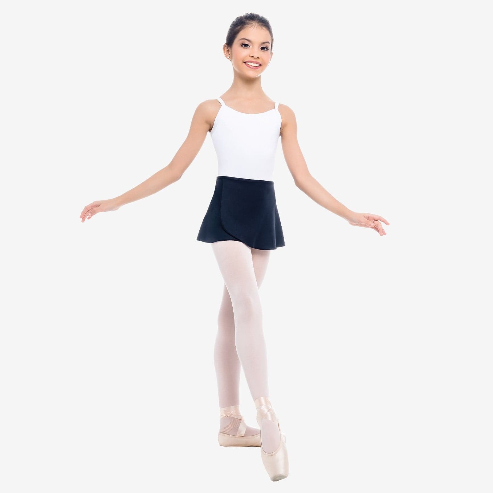 So Danca SL68 Black Wrap Ballet Skirt - Child By So Danca Canada -