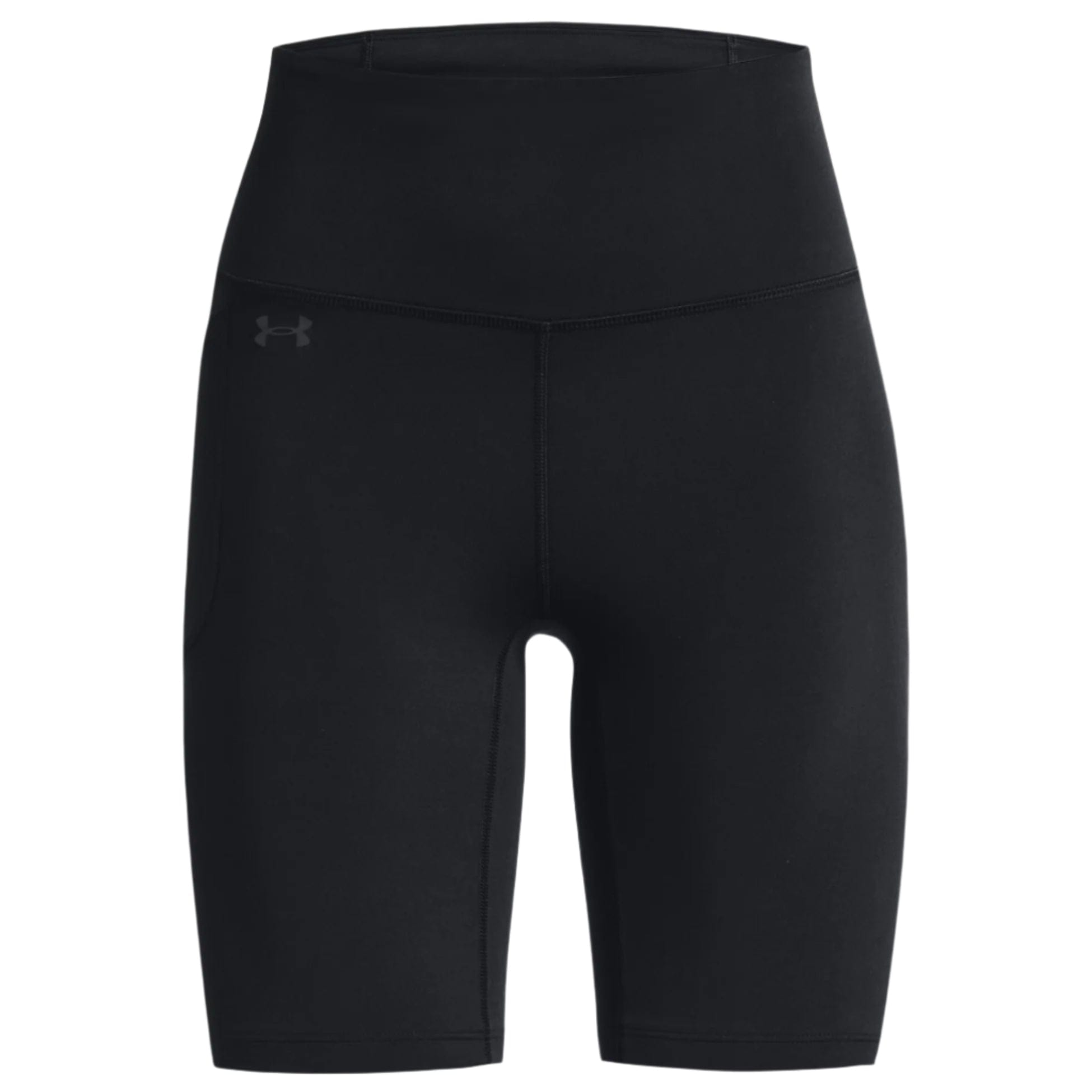 UA Motion 1377088 Women's 8" Bike Shorts - Black/Jet Gray By UA Canada -