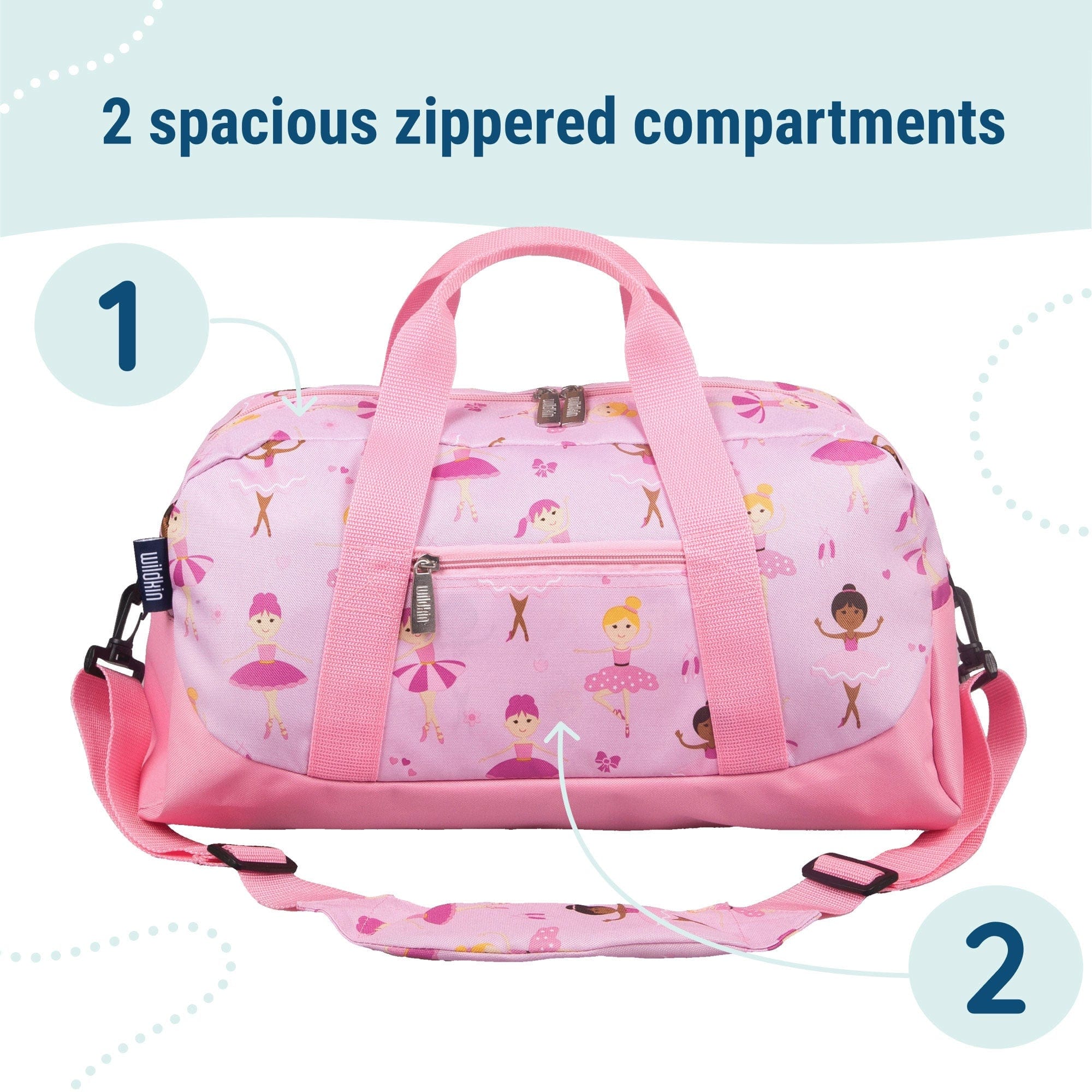 Wildkin Ballerina Overnighter Duffel Bag By Wildkin Canada -