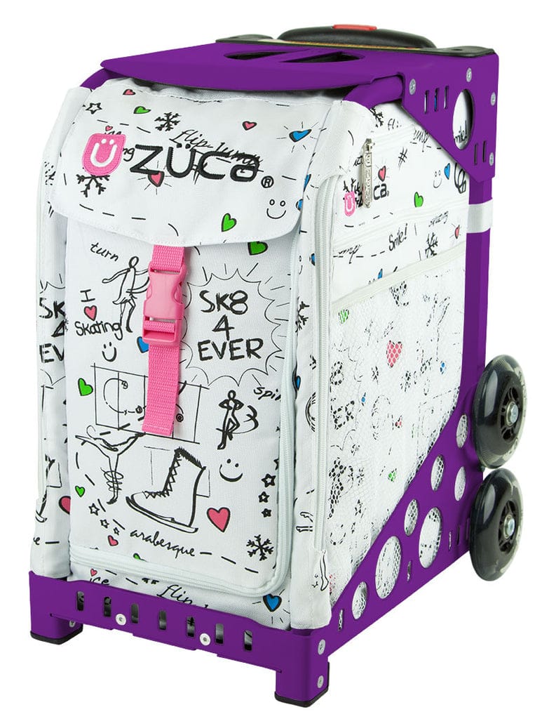 ZUCA Sport Insert | Sk8 (White) Skating Bag Insert Only (Frame Sold Separately) By ZUCA Canada -