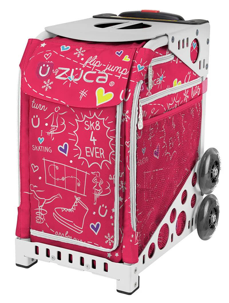 Zuca Sport Insert | Pink SK8 Skating Bag Insert (Frame Sold Separately) By ZUCA Canada -
