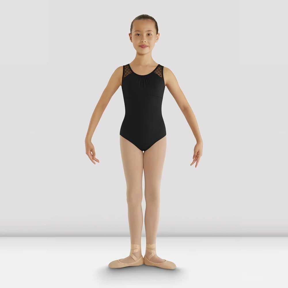 Bloch Heart Mesh Leotard - Child - CL7905 By Bloch Canada -