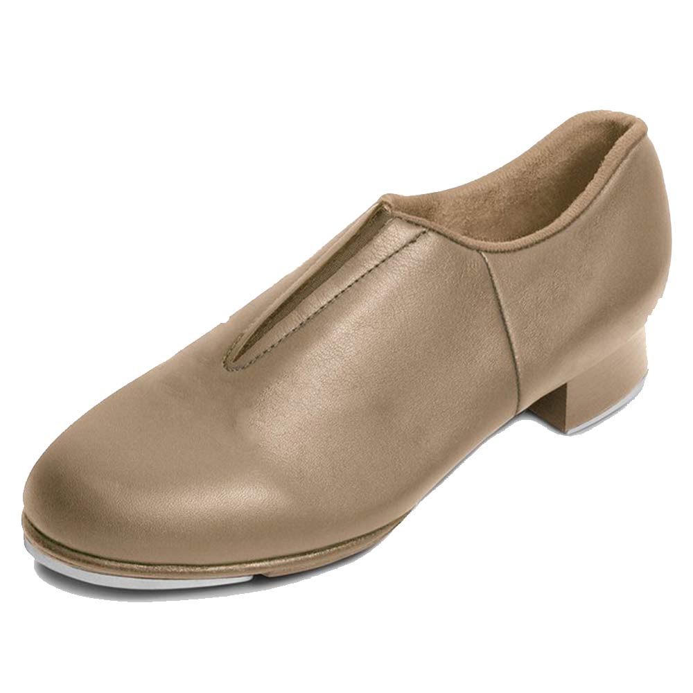 Bloch Ladies Slip-on Tap Dance Shoe - SO389L By Bloch Canada - 4 / Tan