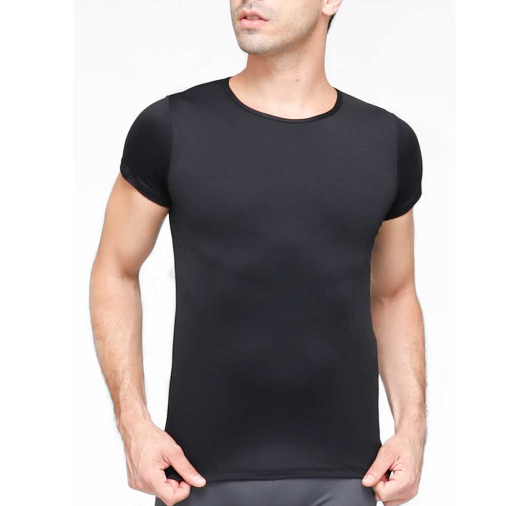 Body Wrappers Men's Short Sleeve Shirt M400 By BODYWRAPPERS Canada - Ad. Small / Black