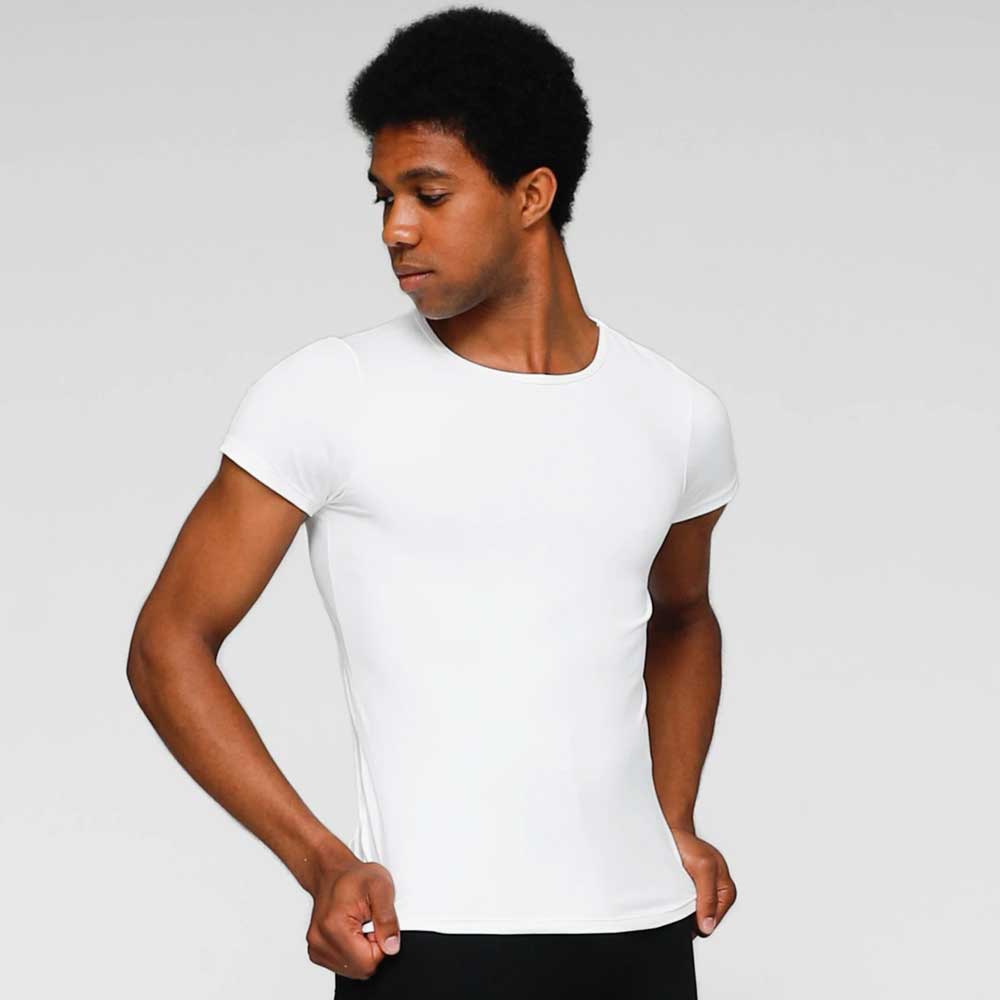 Body Wrappers Men's Short Sleeve Shirt M400 By BODYWRAPPERS Canada - Ad. Small / White