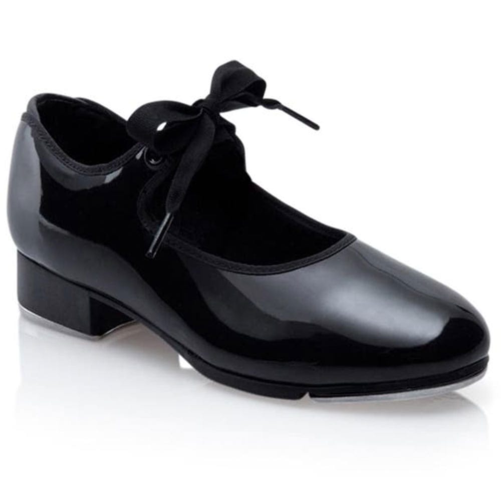 Capezio Femme N625 Jr. Tyette Tap Shoe Chaussure de Robinet, Noir Verni, 34 EU Capezio Femme N625 Jr. Tyette Tap Shoe Chaussure de Robinet, Noir Verni, 34 EU
