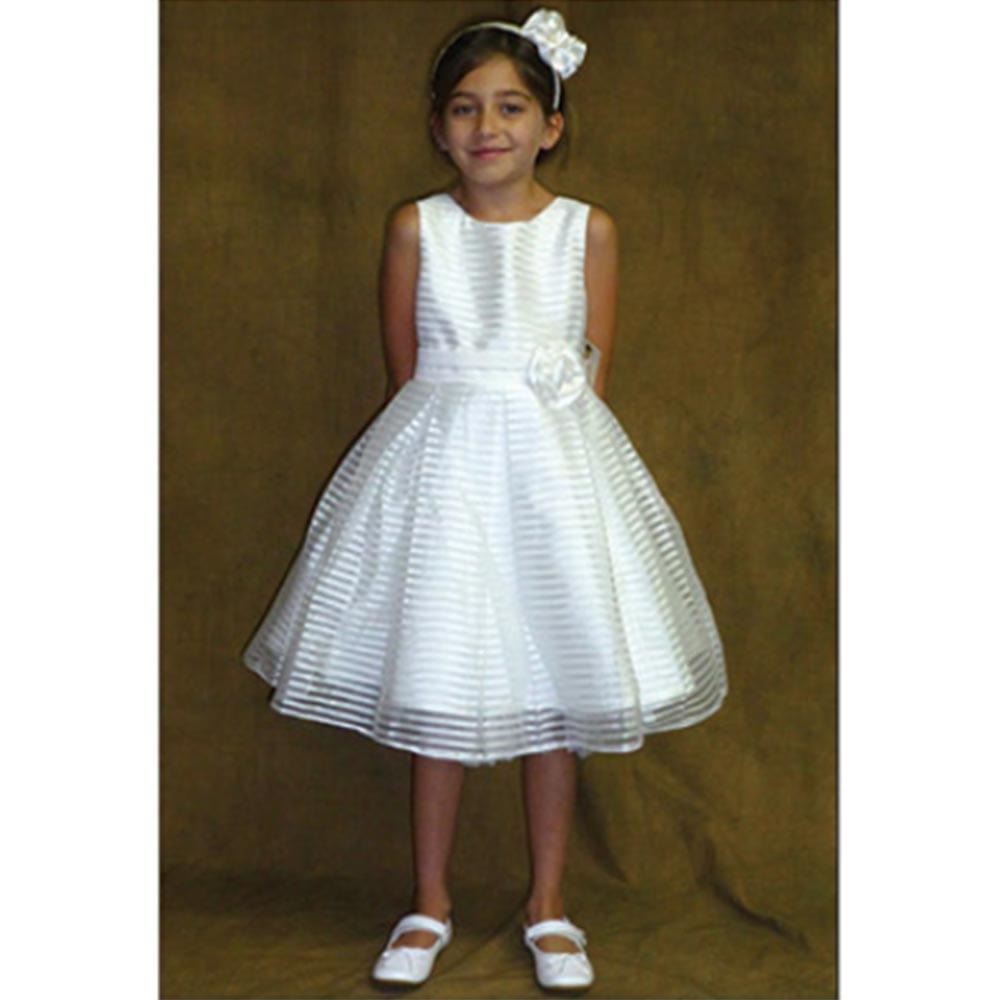 Jolene Canada R21450 Striped First Communion Dress