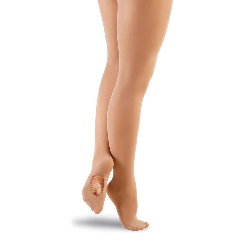 Mondor 319 Convertible Caramel (KR) Dance Tights - KIDS By Mondor Canada -