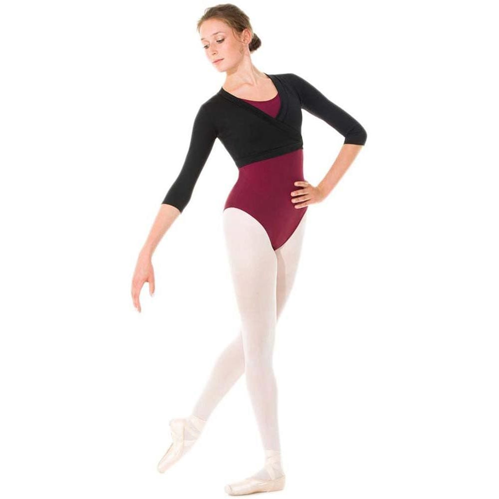 Mondor 3542 Crop Wrap Sweater - Child By Mondor Canada -