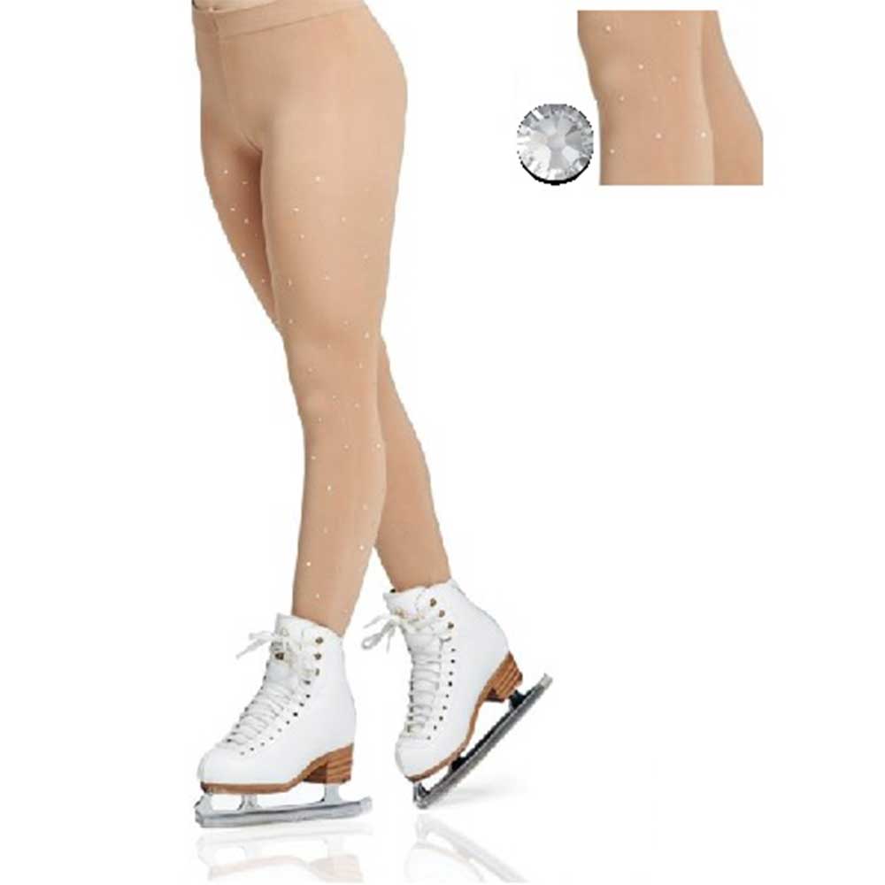 Mondor 911 Rhinestone Footed Skating Tights - Adult By Mondor Canada -