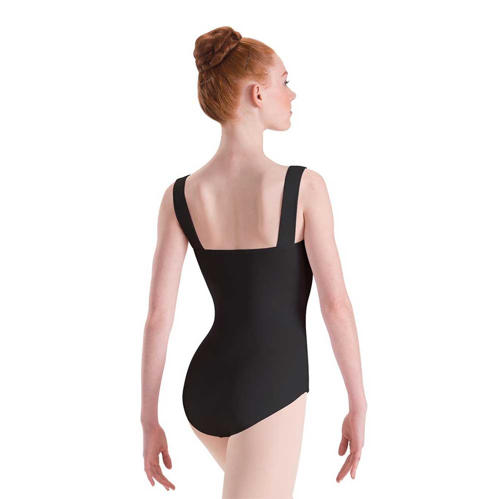 Motionwear 2720 Princess Seam Camisole Long Torso Dance Leotard - ADULT By Motionwear Inc. Canada - Adult X Large / Black