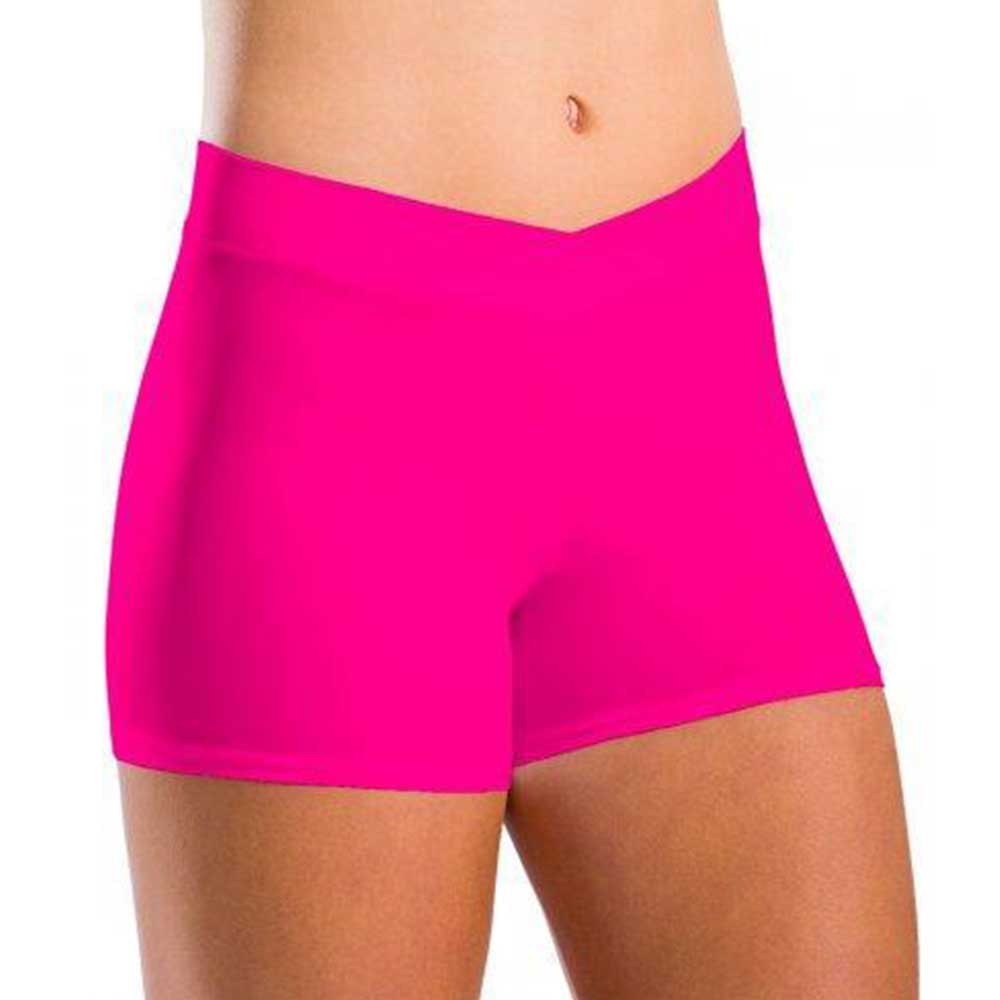 Mid-Rise V-Waist Hot Shorts