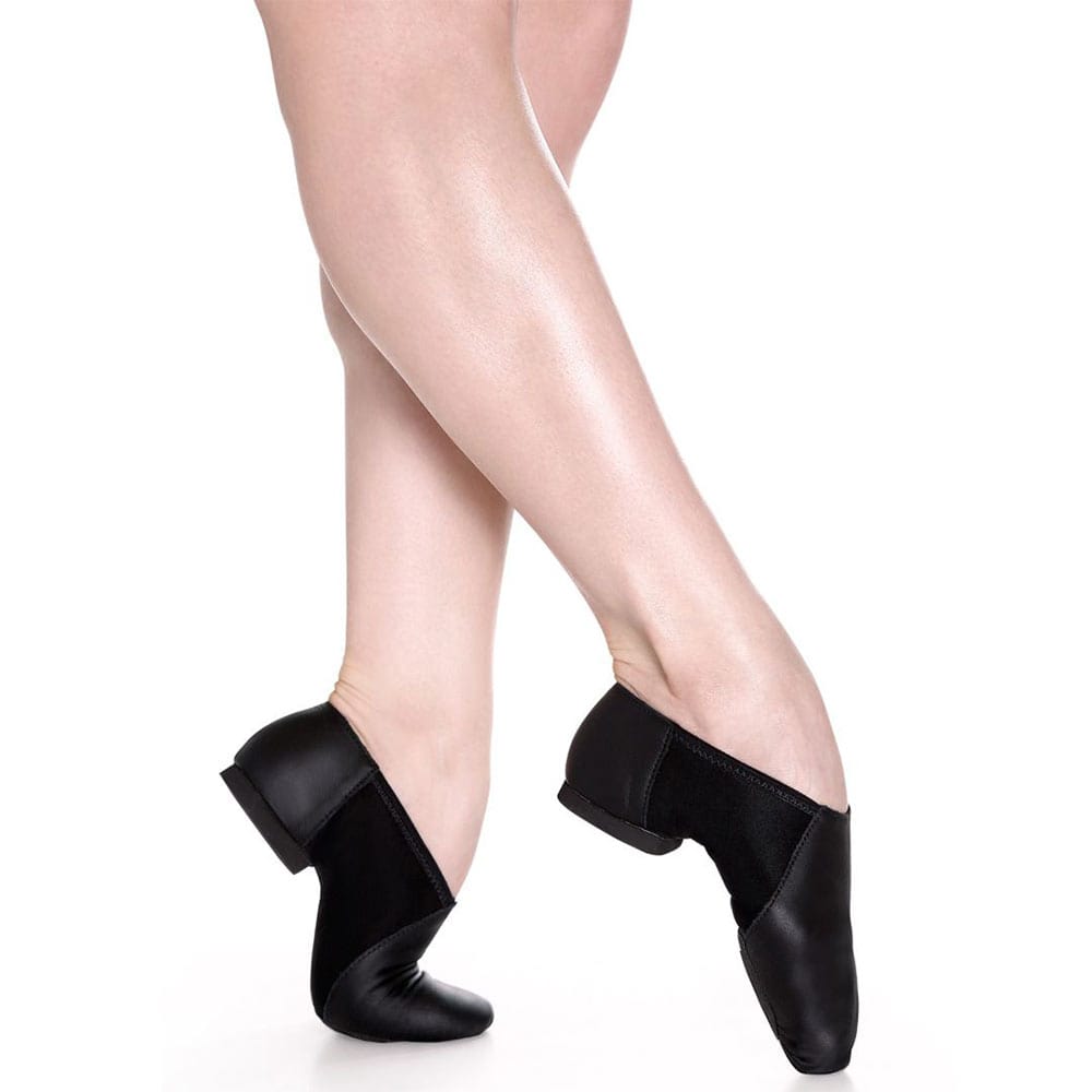 So Danca JZ45 Black Slip-on Jazz Shoe By So Danca Canada -