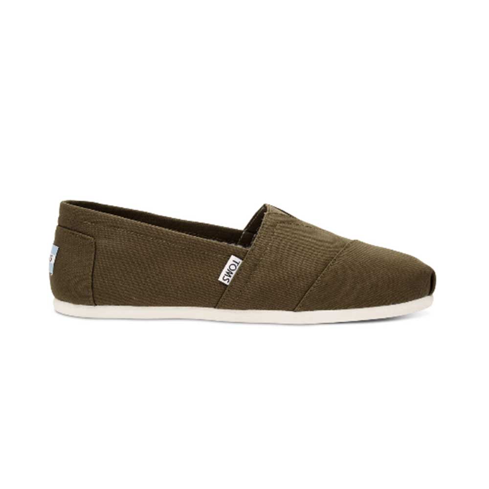 Olive green discount toms shoes