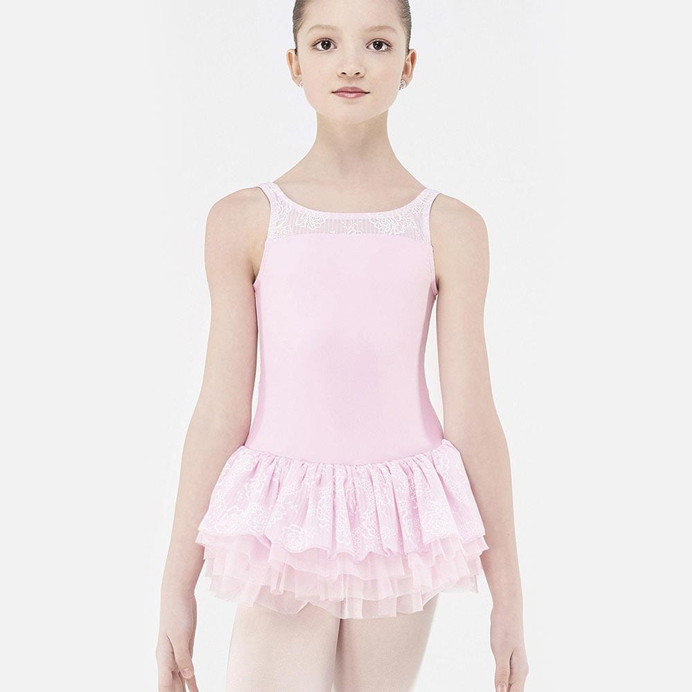 Wear Moi Acajou Ruffle Dance Dress - Child By Wear Moi Canada -
