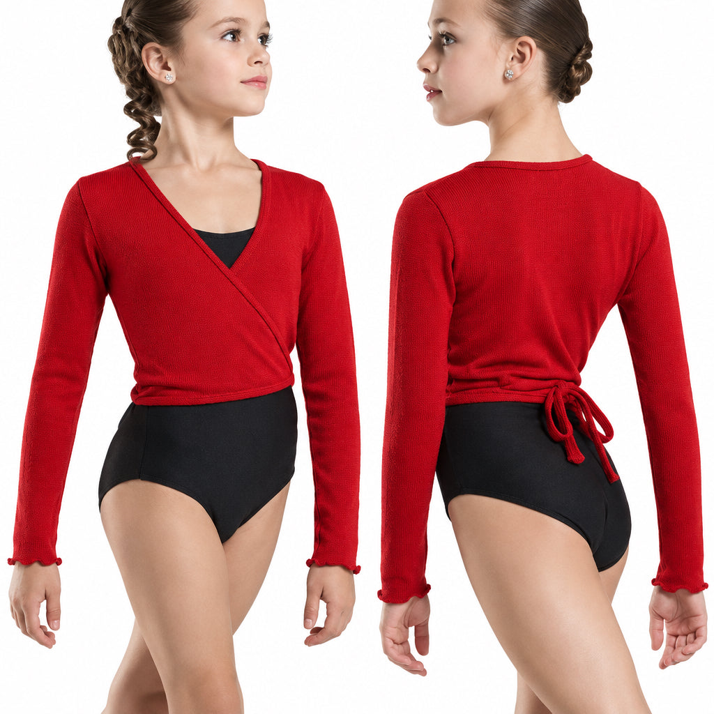 Wear Moi Carmen Knit Wrap Sweater - Child By Wear Moi Canada -