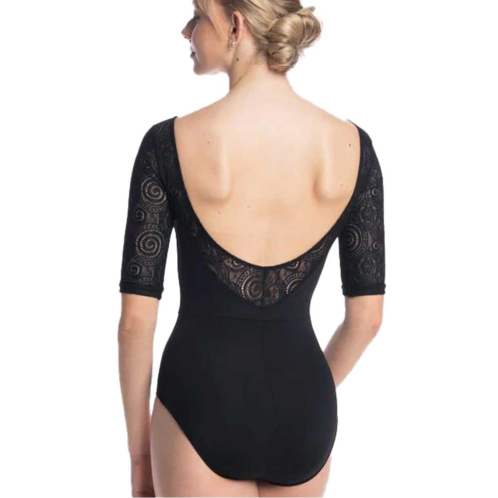 AinslieWear Sonia Leotard with Lola Lace - Adult - 1073LL By AinslieWear Canada -