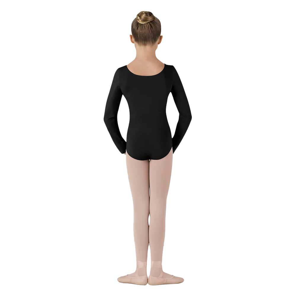 Bloch CL5409 Long Sleeve Scoop Neck Leotard - Girls By Bloch Canada -