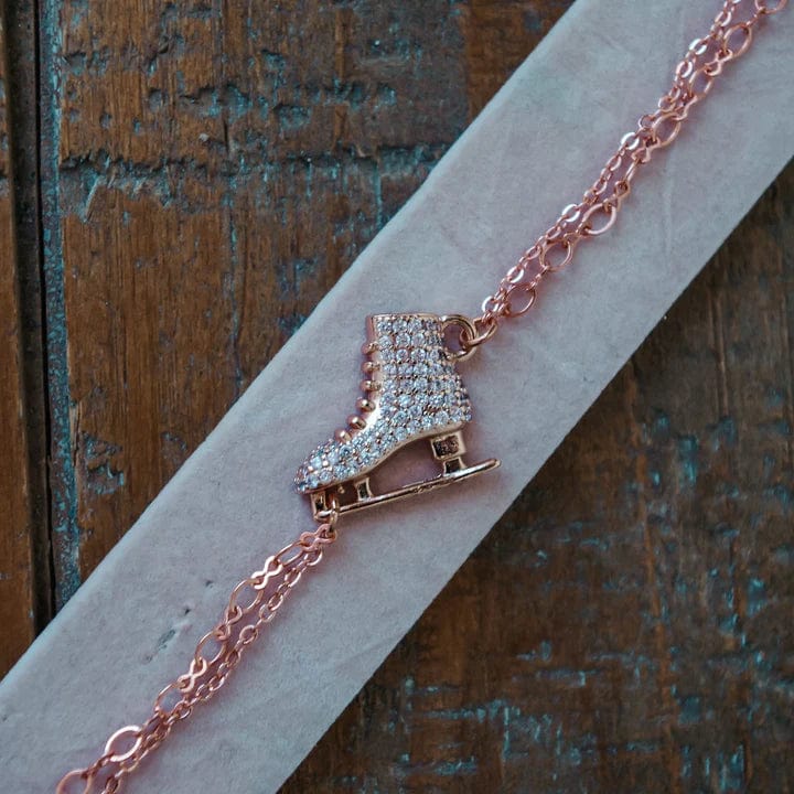 Brilliance & Melrose Golden Skating Love Bracelet By Brilliance & Melrose Canada -