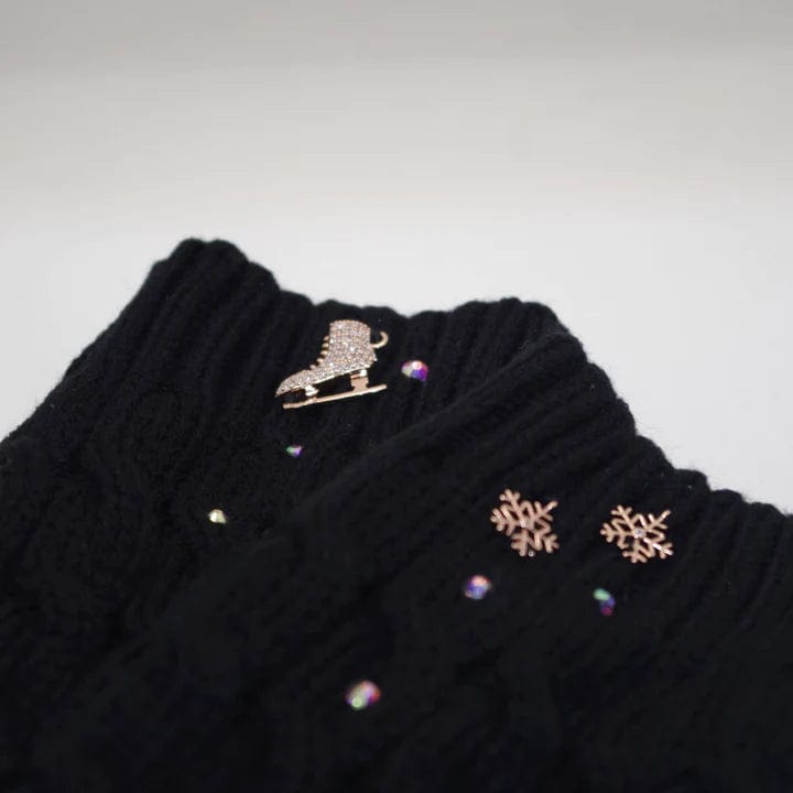 Brilliance & Melrose Leg Warmers By Brilliance & Melrose Canada - Black