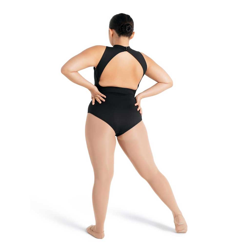 Capezio Studio Collection High Neck Leotard - Black By Capezio Canada - S / Black