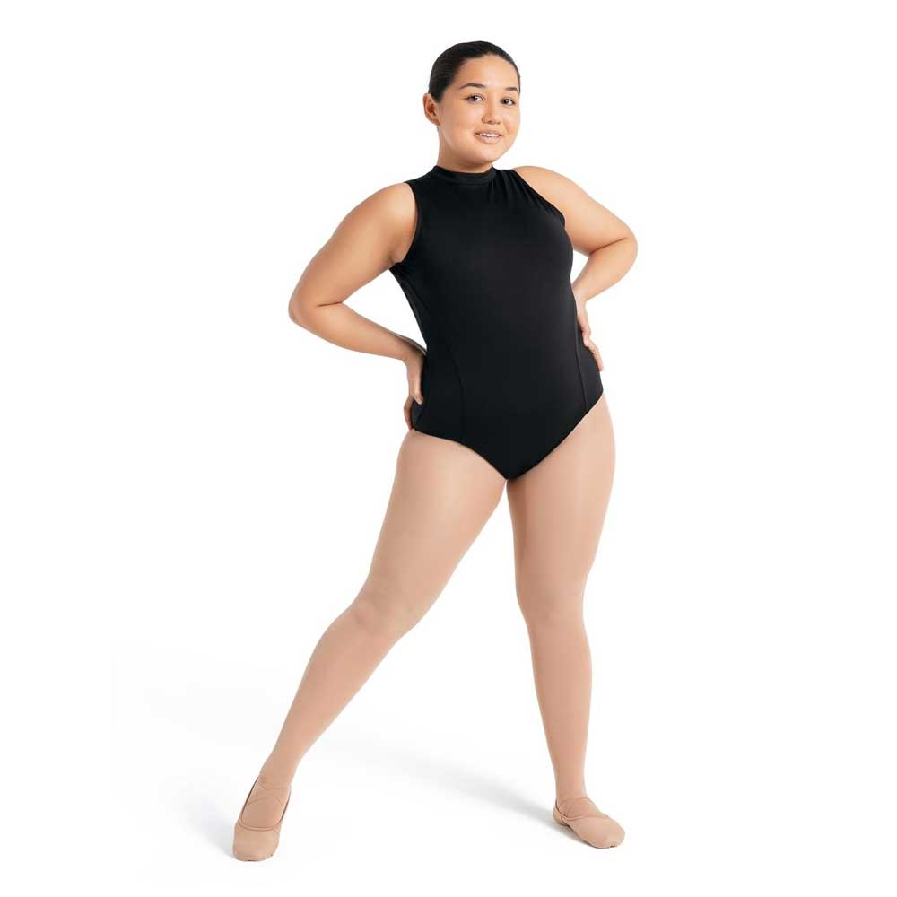 Capezio Studio Collection High Neck Leotard - Black By Capezio Canada - S / Black