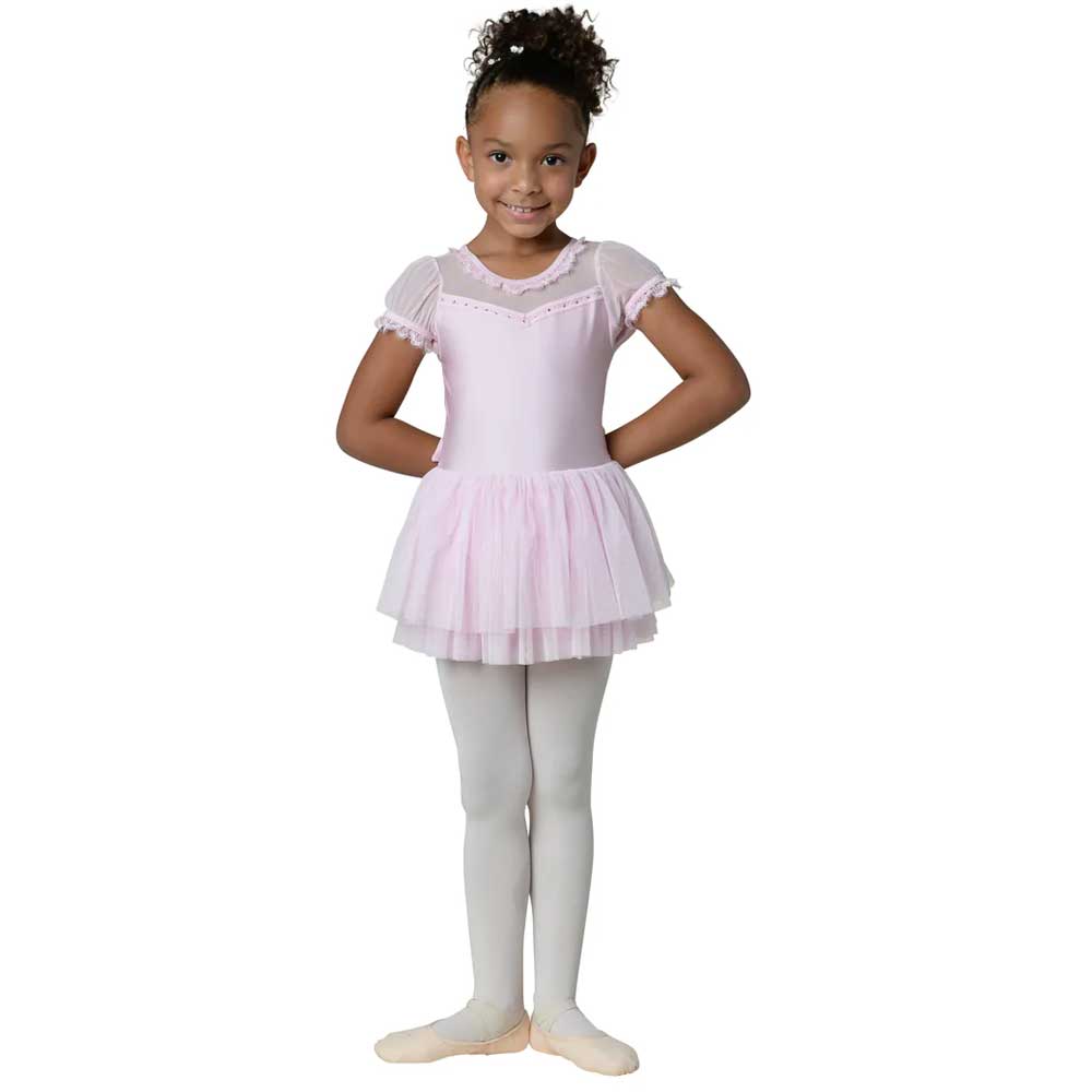 Danshuz 22201C Zip Back Dress Pink - Child By Danshuz Canada -