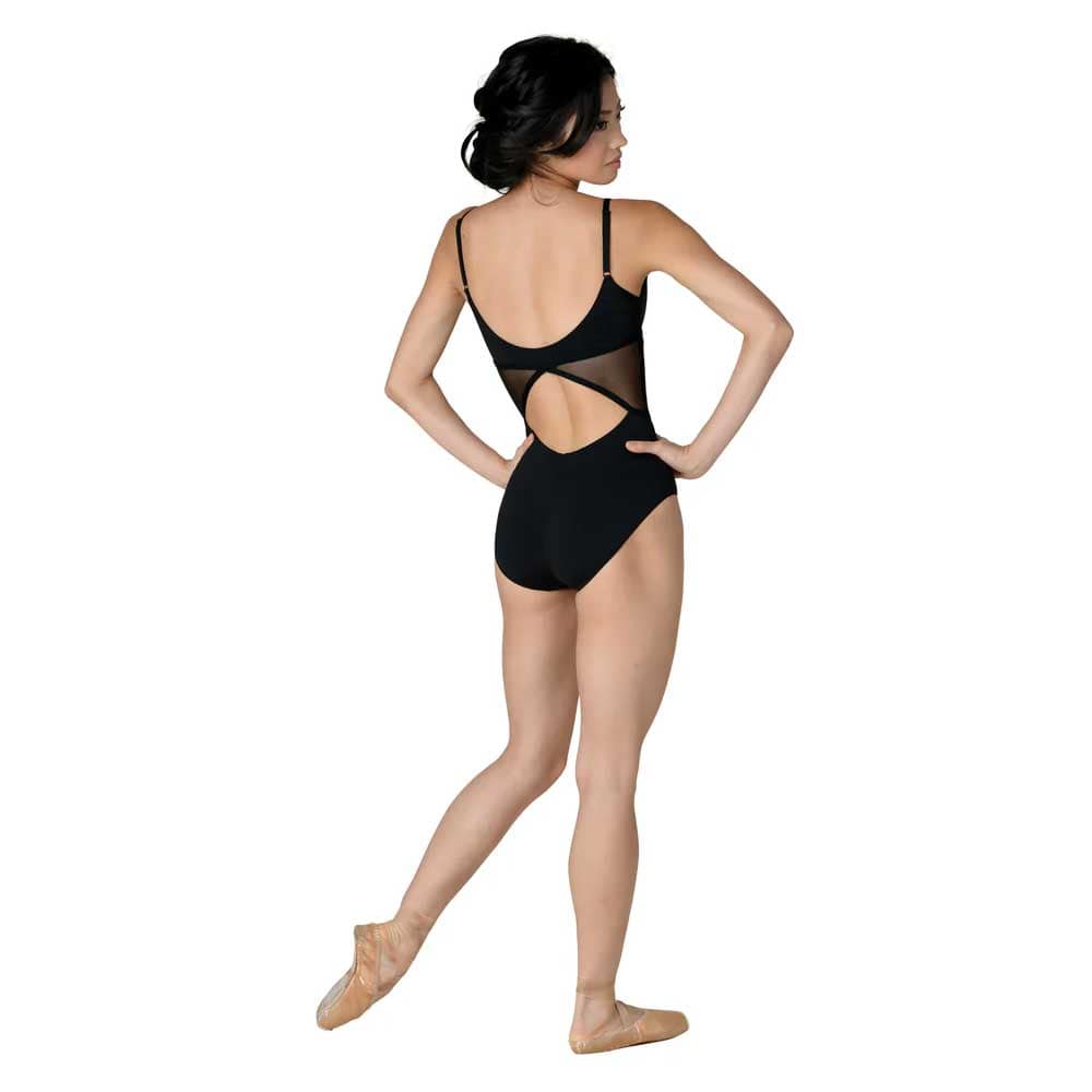 Danshuz 21100A Camisole Leotard with Side Mesh - Adult By Danshuz Canada -