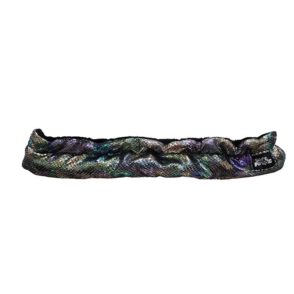 GUARDOG Soft PawZ Faux Snakeskin in Black - Skate Blade Covers By Guard Dog Canada -
