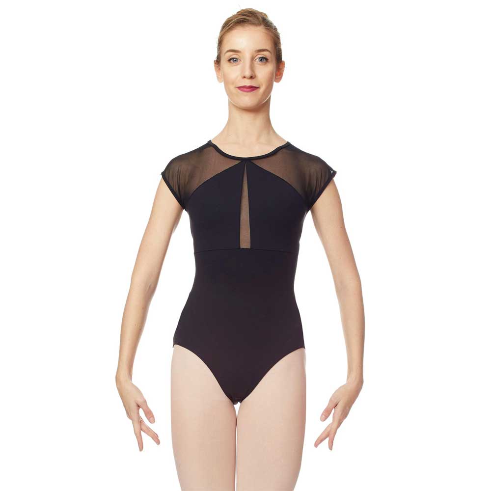 Intermezzo Cap Sleeve Ballet Leotard - Child By Intermezzo Canada - 12 / Black