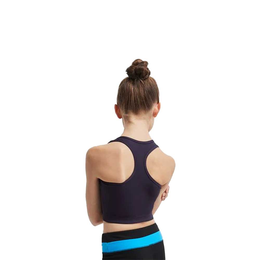 Mondor 3594 Crop Top - Black - Girls By Mondor Canada -