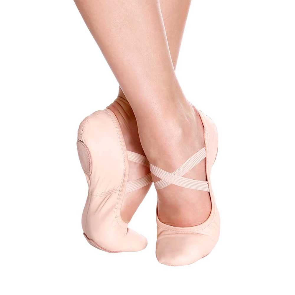 So Danca SD60 Split Sole Stretch Leather Ballet Shoe - Pink By So Danca Canada -