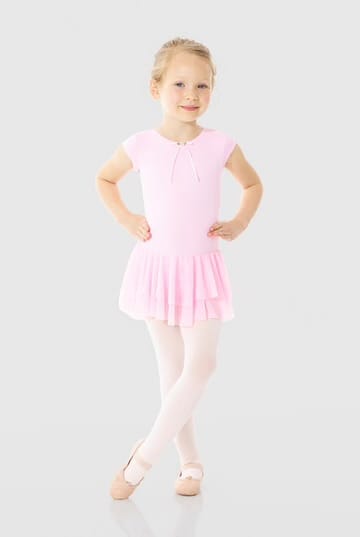 Mondor 26140 Essentials Dance Dress Leotard Pink - Girls By Mondor Canada -