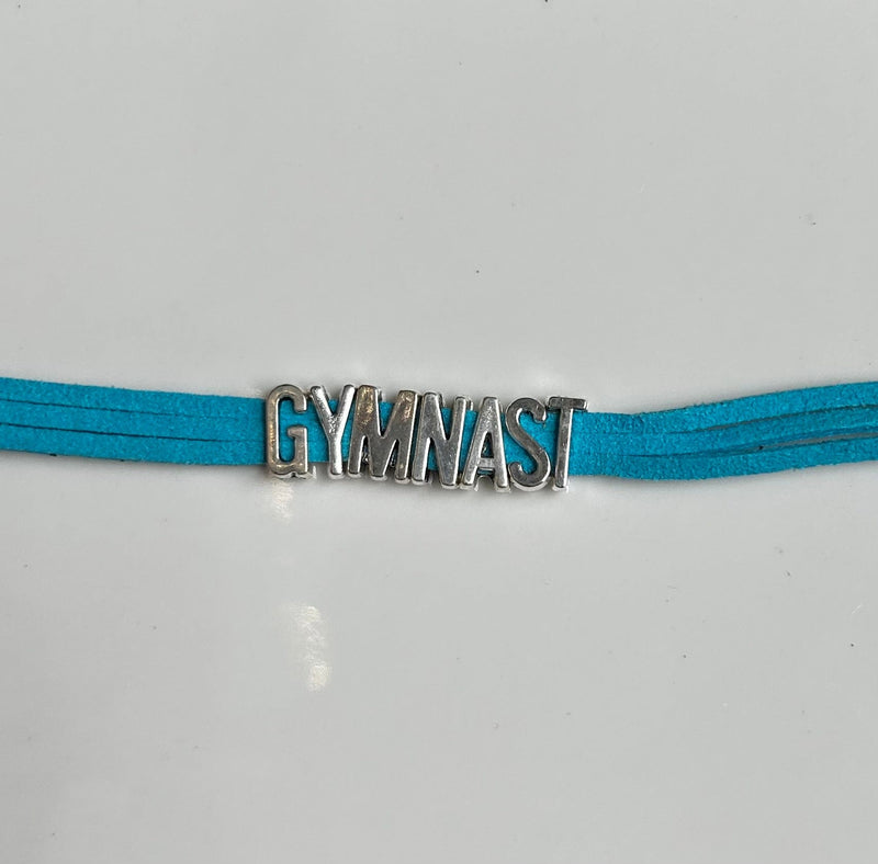 Gymnast Adjustable Bracelet By C & J Merchantile Canada - Turquoise