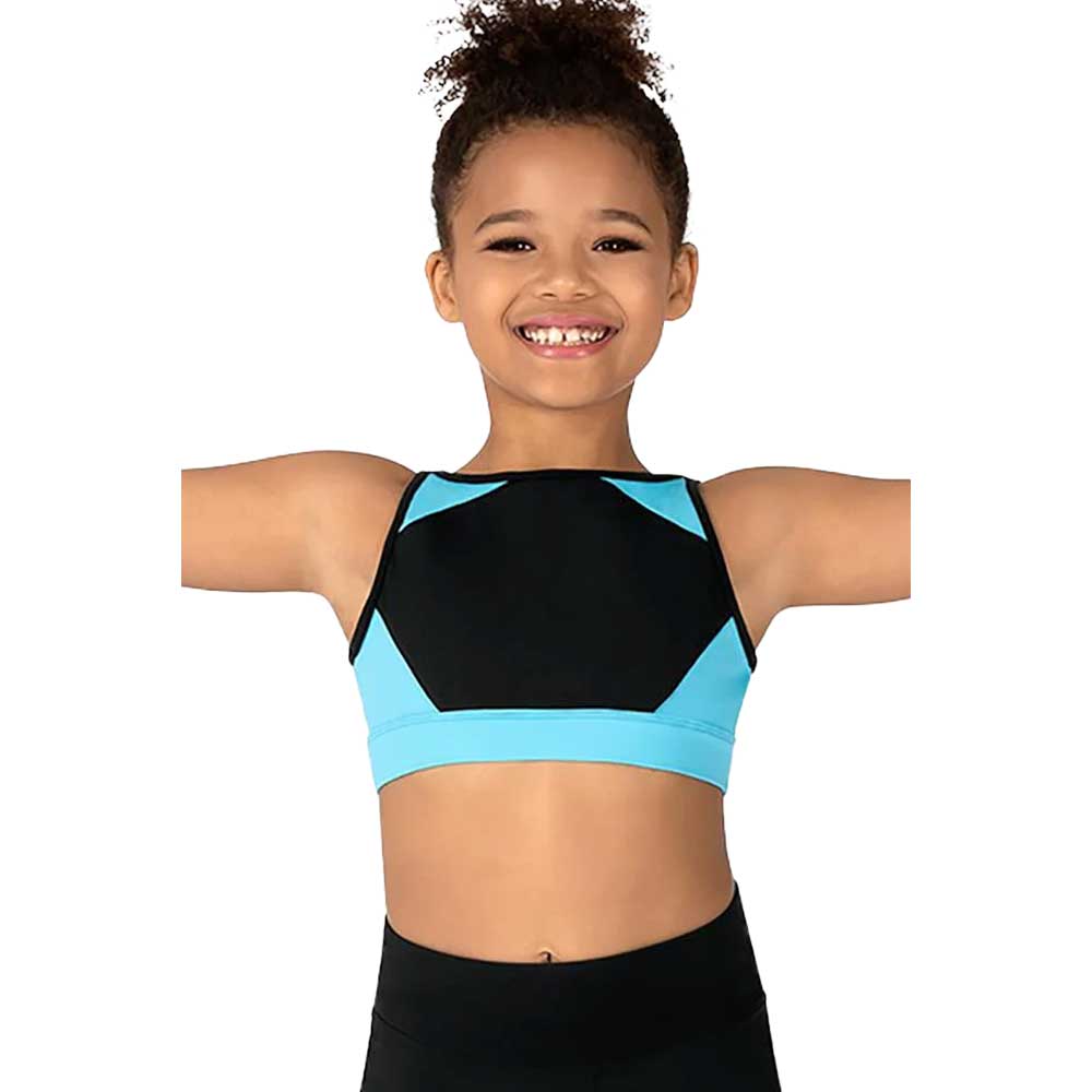 Bloch KA038T Contrast Top - Child By Bloch Canada -