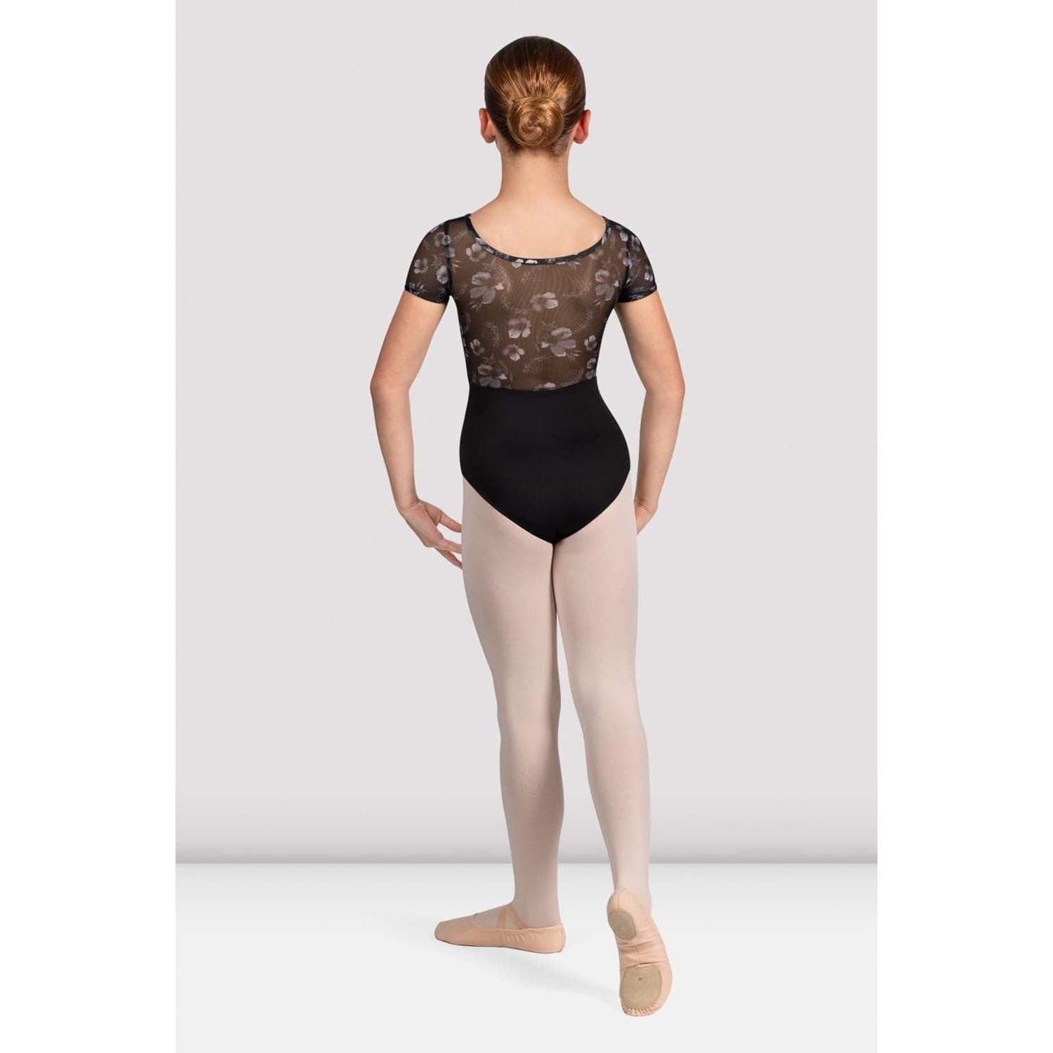 Bloch CL5232 Petal Cap Sleeve Leotard - Child By Bloch Canada - 6x - 7 / Black