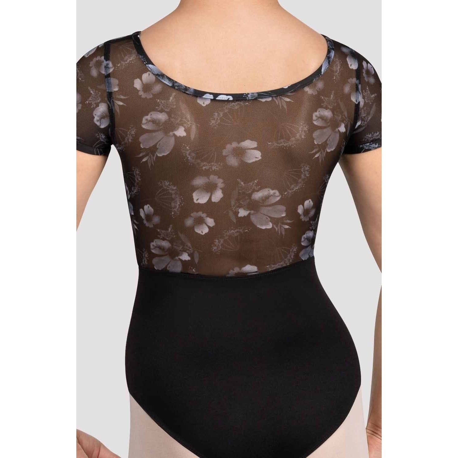 Bloch CL5232 Petal Cap Sleeve Leotard - Child By Bloch Canada - 6x - 7 / Black