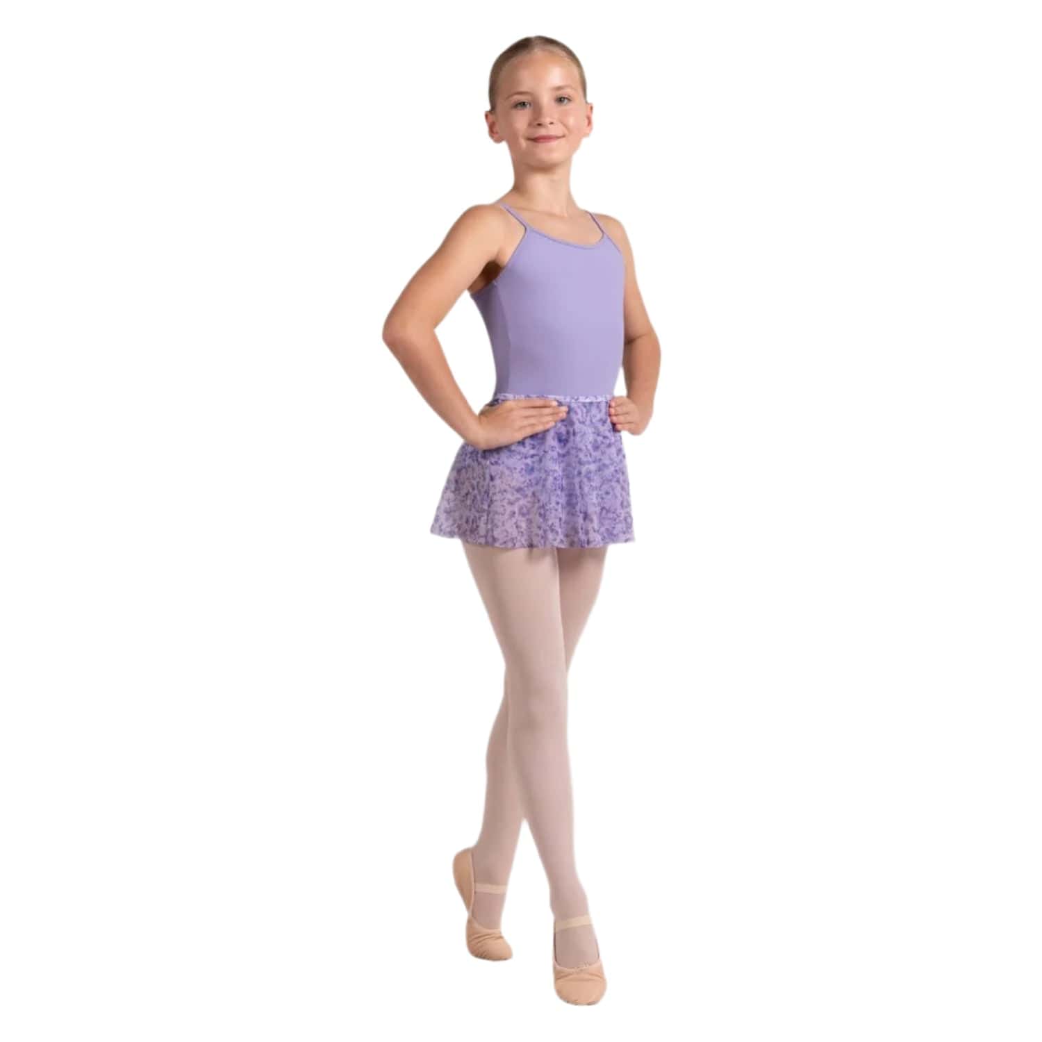 Bloch CR0251 Girls Floral Printed Skirt By Bloch Canada -