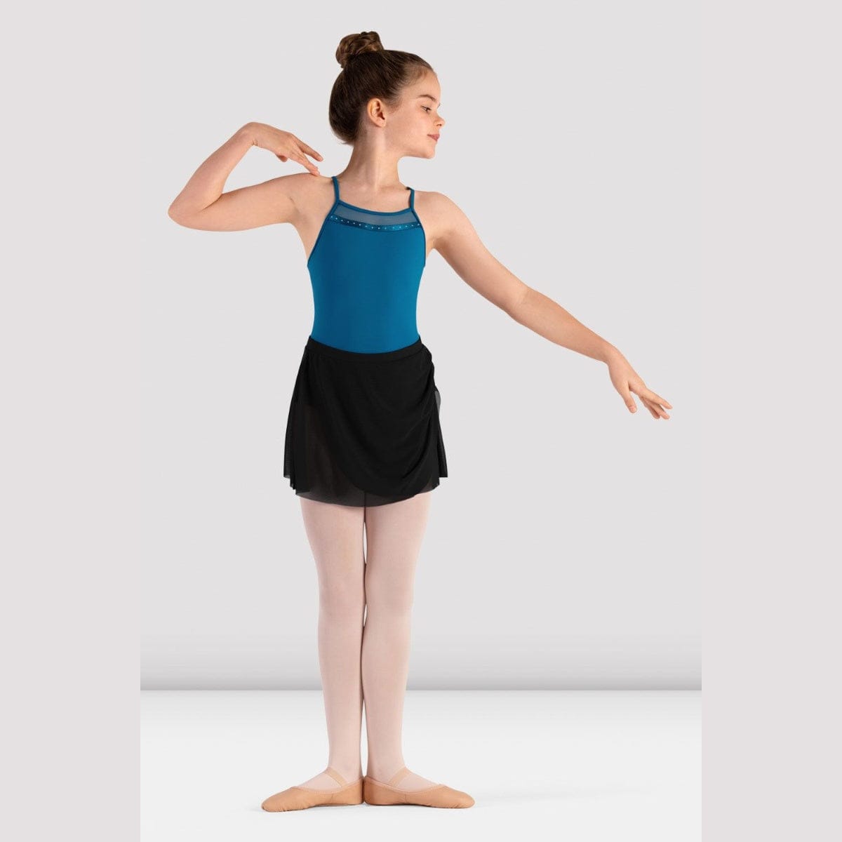 Bloch CR9281 Pull-on Mesh Skirt - Child By Bloch Canada -