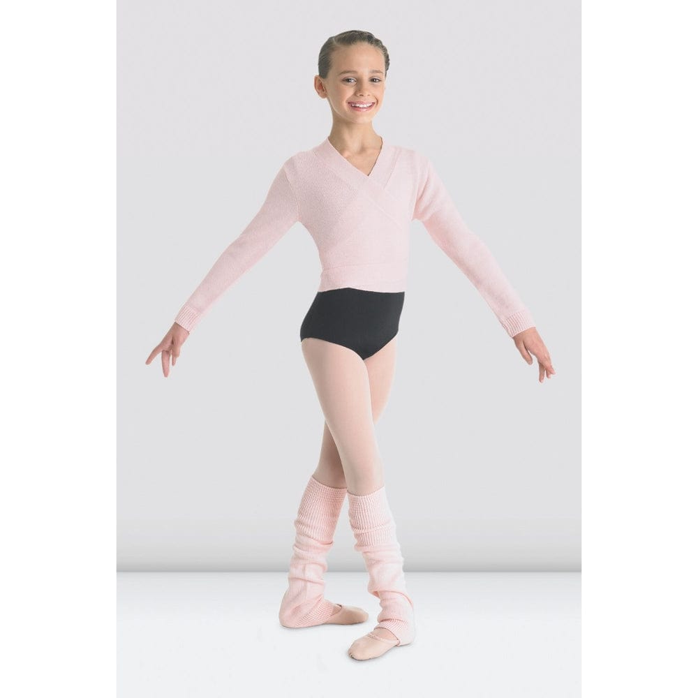 Bloch Ella Wrap Sweater CZ0999 - Girls By Bloch Canada - C-S / Pink