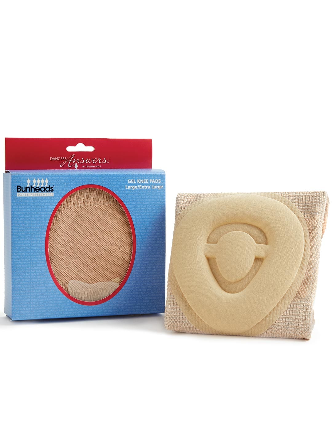 Bunheads Gel Knee Pads Small/Medium for Dancers - 1650 By Bunheads Canada -