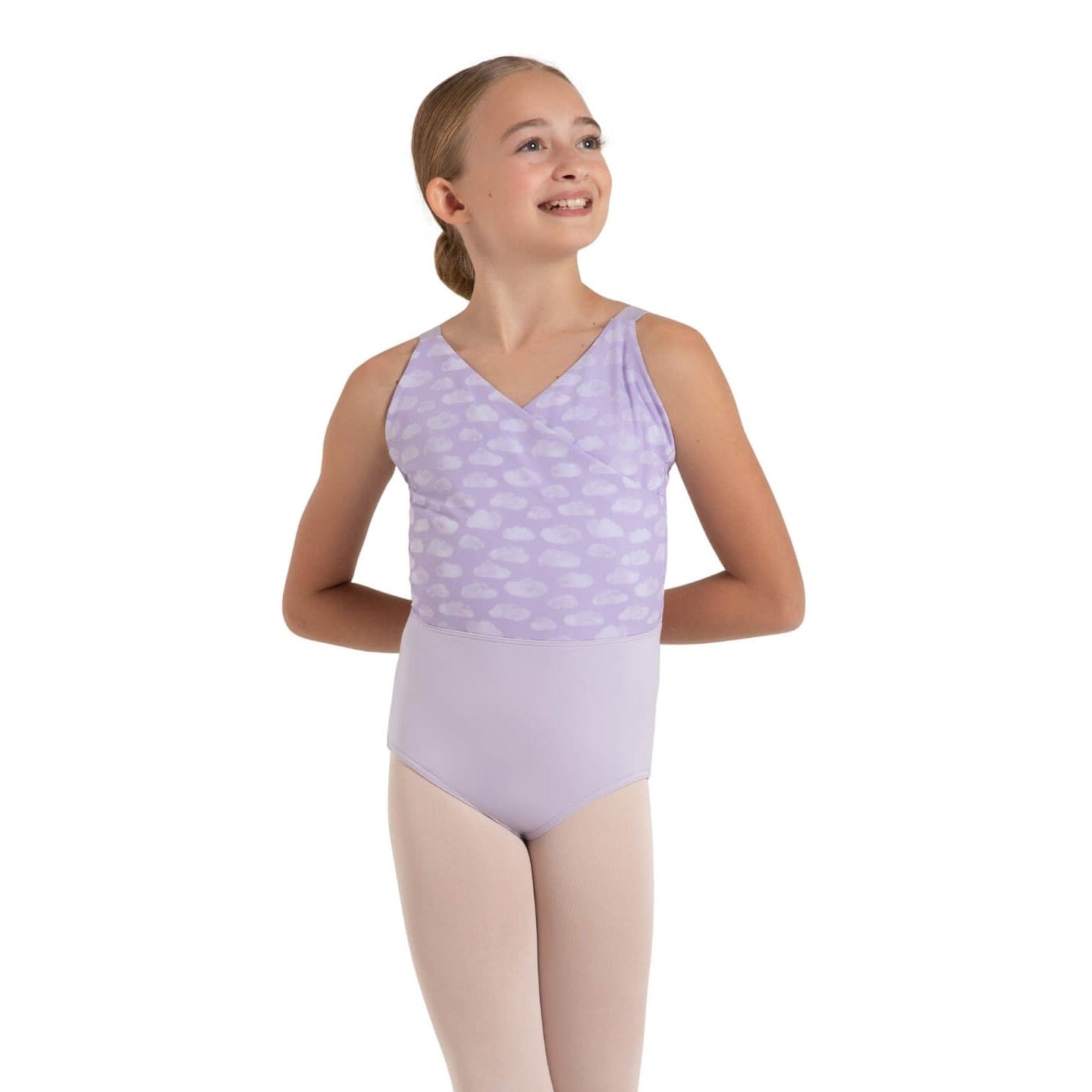 Capezio 12165C Cloud Nine Bliss Leotard - Child By Capezio Canada - CH SM / Lavendar