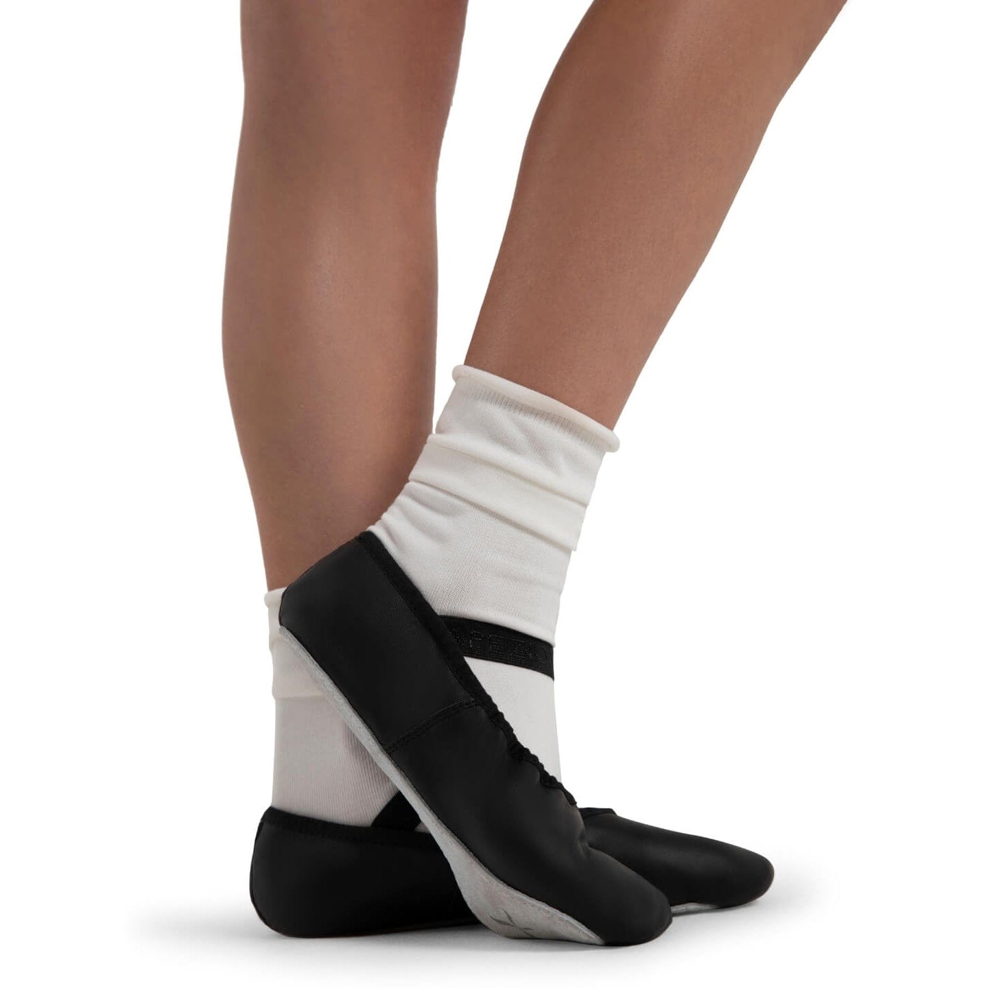 Capezio 205C Daisy Beginner Ballet Slippers in Black - Kids Sizes By Capezio Canada -