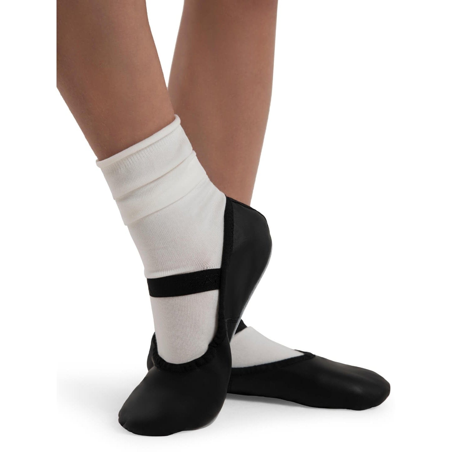 Capezio 205C Daisy Beginner Ballet Slippers in Black - Kids Sizes By Capezio Canada -