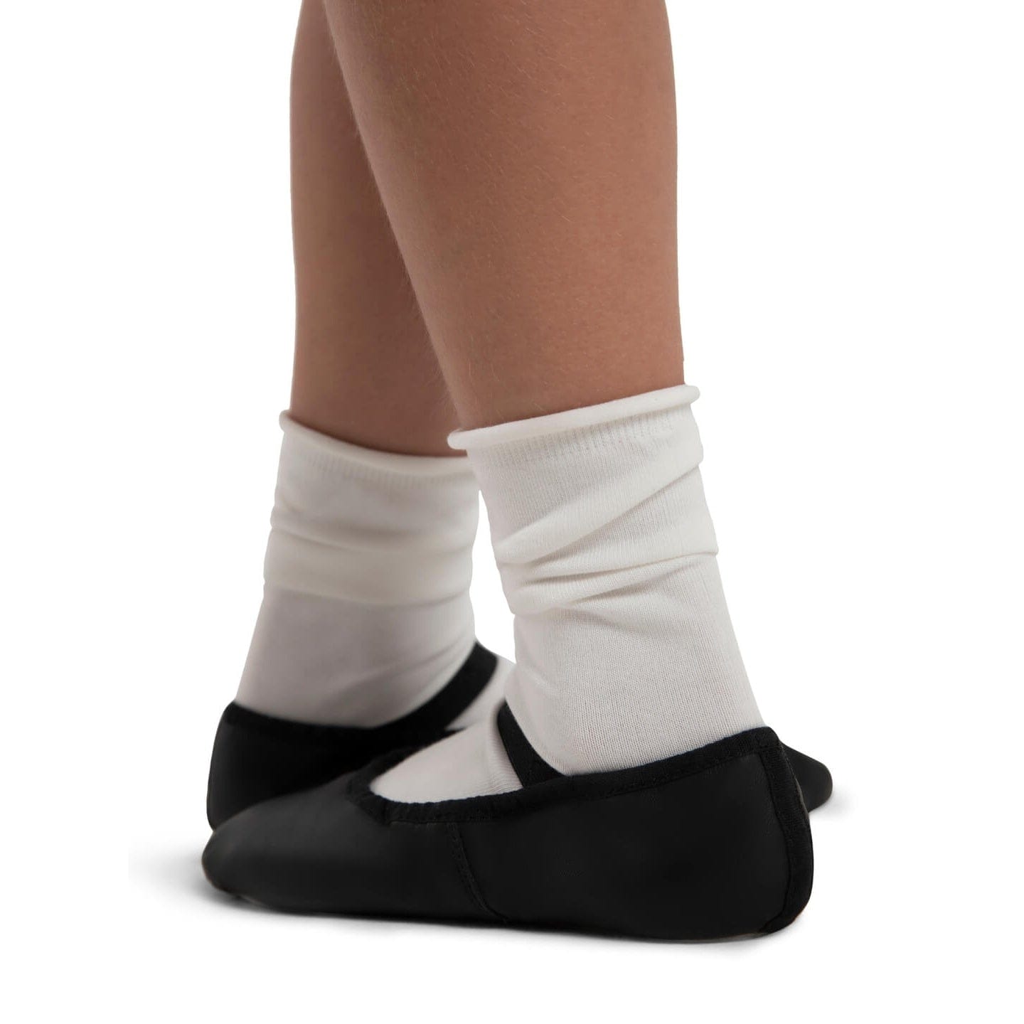 Capezio 205C Daisy Beginner Ballet Slippers in Black - Kids Sizes By Capezio Canada -